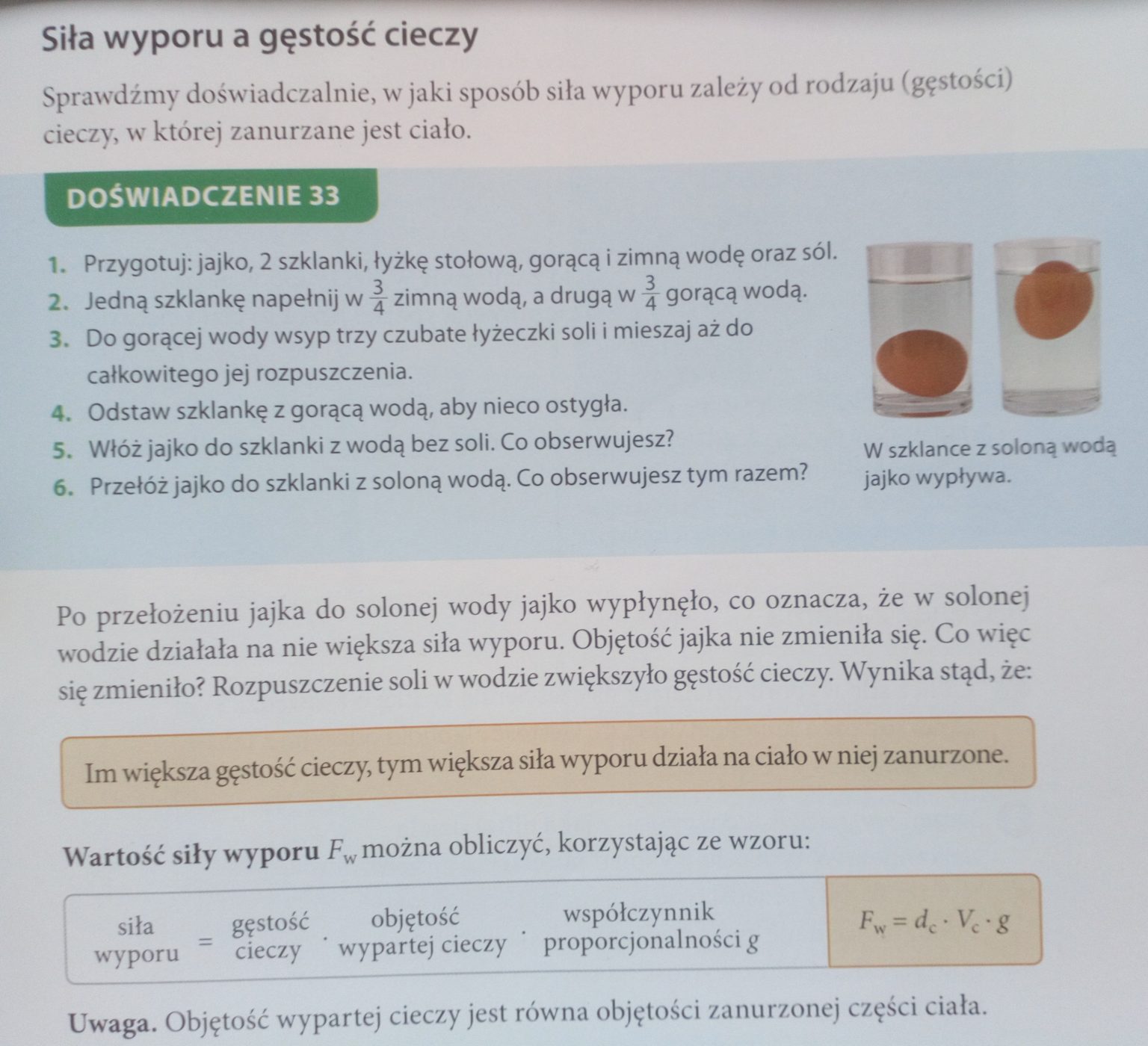 To Jest Fizyka 2 Ciśnienie I Siła Wyporu Sprawdzian Fizyka – 2A. -Siła wyporu a gęstość cieczy. – 25.05.20 – Stowarzyszenie