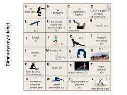 Gimnastyczny alfabet #przedszkolaki #ćwiczenia – Stowarzyszenie Sportowe  "Altius" Wrocław